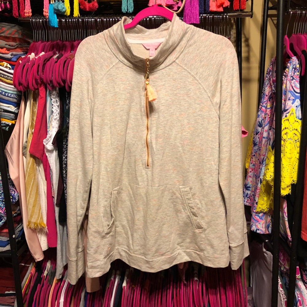Lilly Pulitzer graphic skipper popover